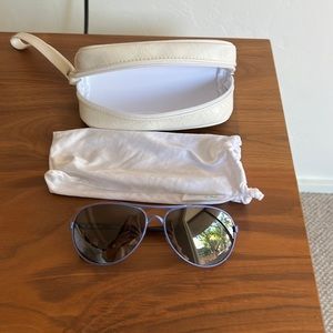 Never worn purple Oakley sunglasses